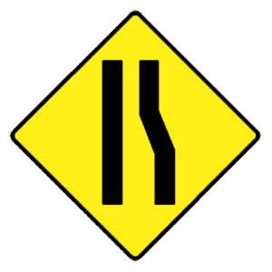 Sign referenced by the question: This road sign means: